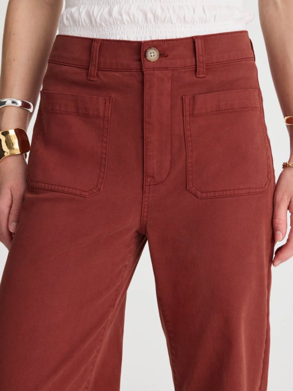 Madewell Emmett Wide-Leg Pant Patch Pocket Edition Size 26